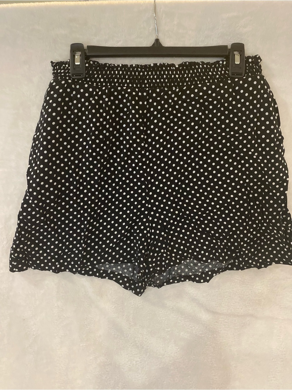 POPSUGAR Black and White Polka Dot Women's Shorts